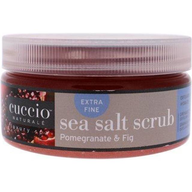 Cuccio - Extra Fine Sea Salt Scrub - Pomegranate & Fig 8 oz