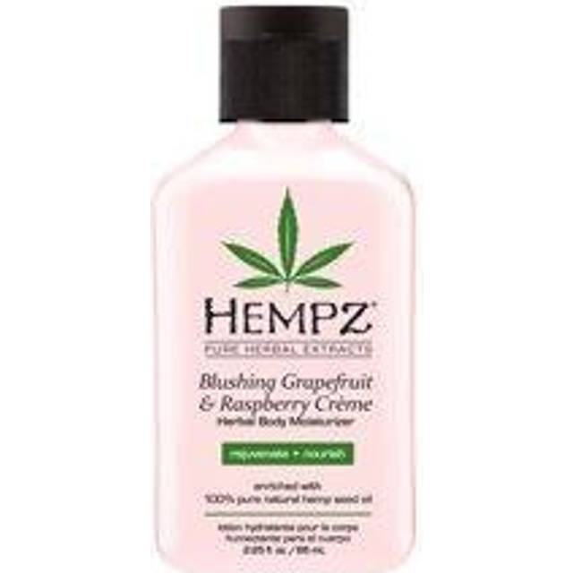 Hempz Blushing Grapefruit  Raspberry Creme Herbal Body Moisturizer Lotion  Fruit Body Cream