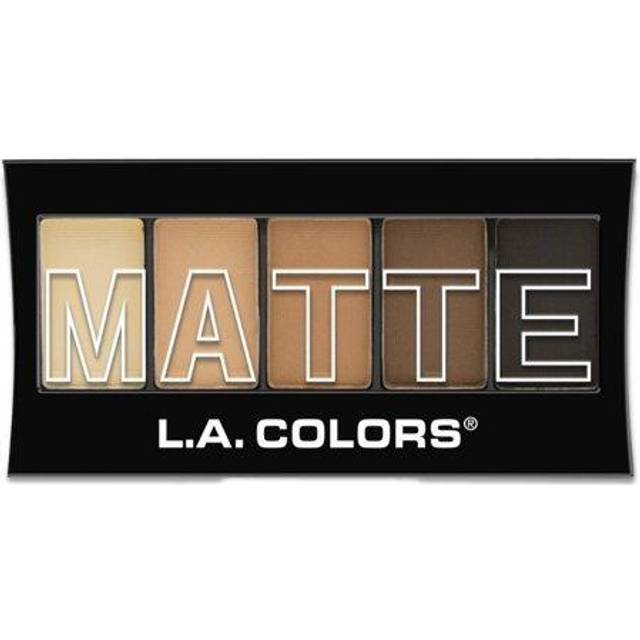 LA colors Matte Eyeshadow(D0102H2cYF7)