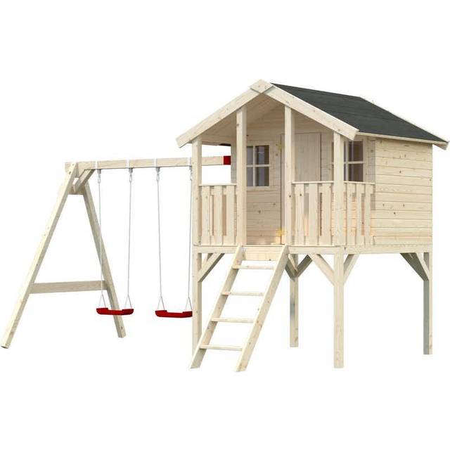 Palmako Toby Lekstuga 2,2 m²/inv. 2,1 m², med gungställning, obehandlad