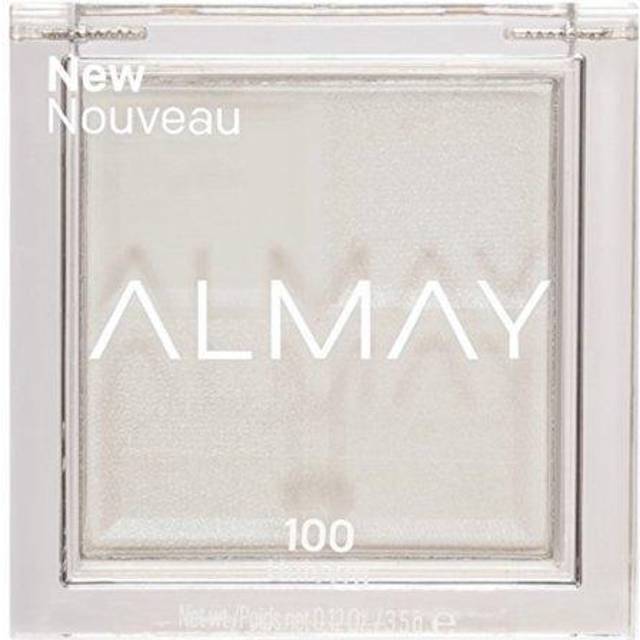 Almay Eyeshadow Palette  Longlasting Eye Makeup  Single Shade Eye Color in Matte  Metallic  Satin and Glitter Finish  Hypoallergenic  100 Unicorn  0.1