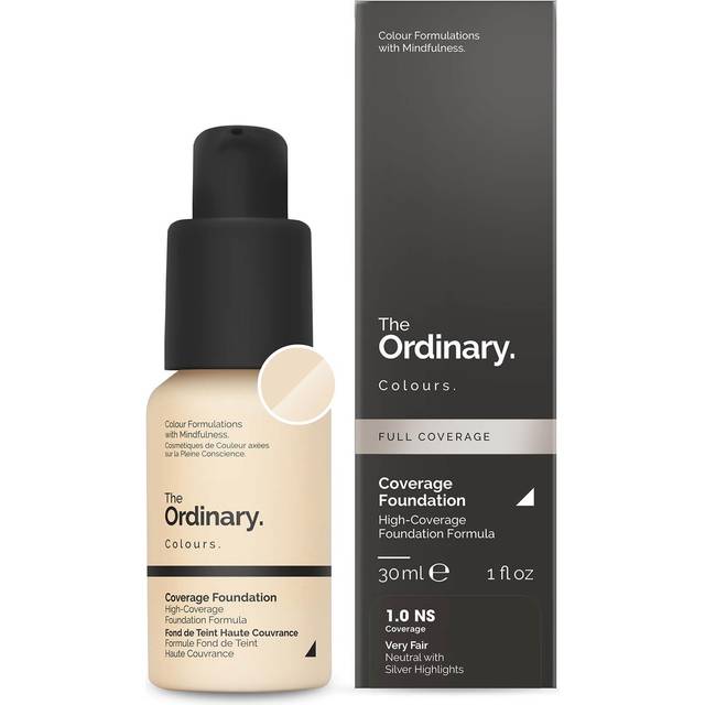 The Ordinary Full Coverage Or Lightweight Foundation - 16 Shades! | Wowcher - Yellow