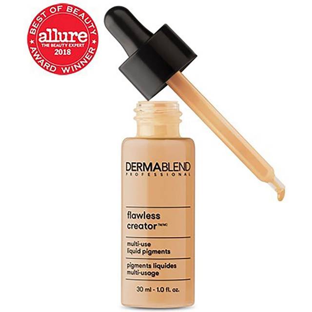Dermablend Flawless Creator Light Foundation - oljefri formel - Never Cakey - täcker hudfläckar - tung täckning - lämplig för normal, kombinerad och fet hud - 15 C - 30 ml