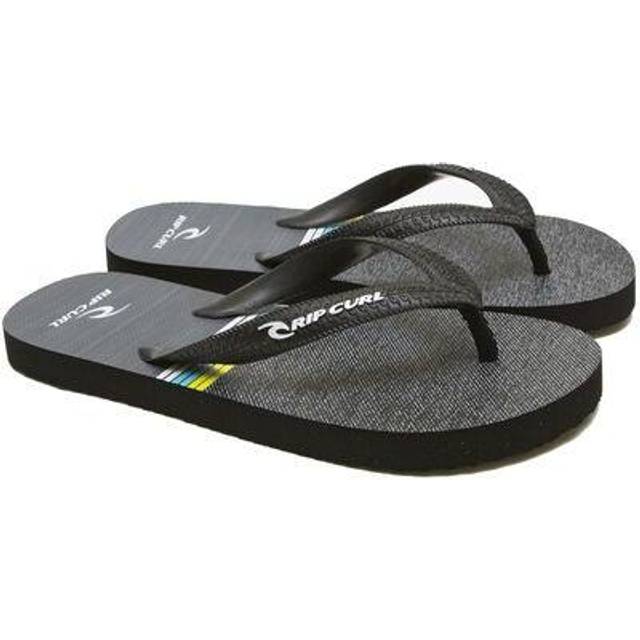 Rip Curl Kids Art Flip Flop, Black/White 28