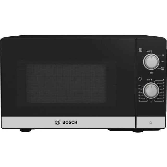 Bosch Serie 2 FFL020MS2 mikrovågsugn Bänkdiskmaskin Enbart mikrovågsugn 20 l 800 W Svart, Rostfritt stål