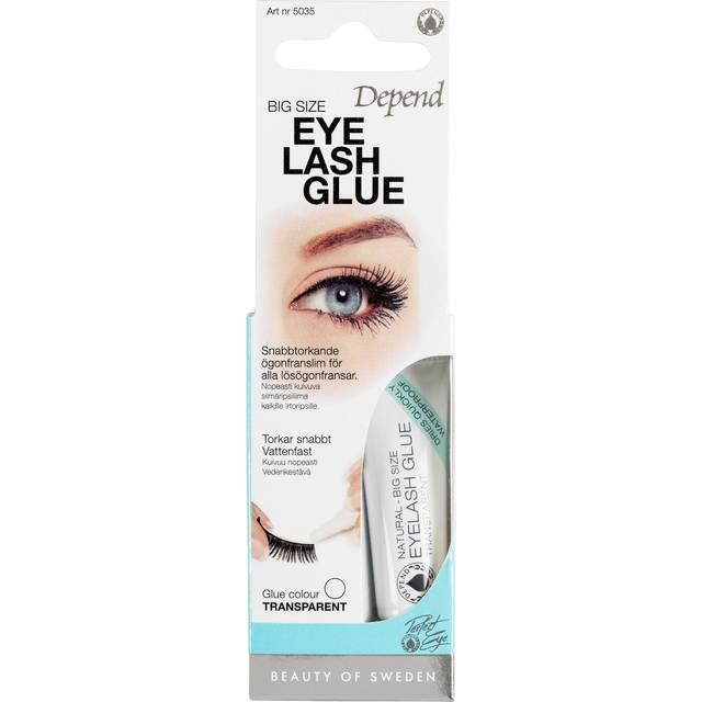 DEPEND COSMETIC Eyelash Glue Natural -Big Size |Nude |One Size