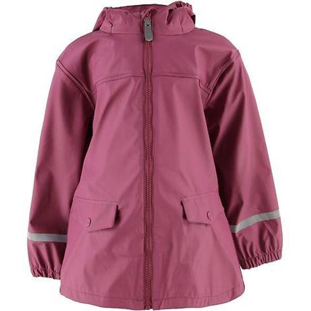 Color Kids Regnjacka - Eldon - PU - Mörkrosa - Color Kids - 10 år (140) - Regnjacka