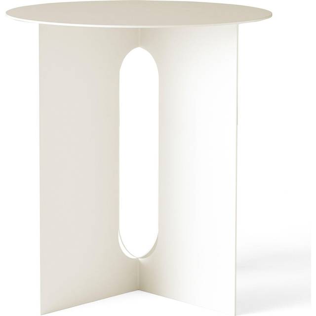 Audo Copenhagen - Androgyne Sidobord Ø40 Cm - Vit