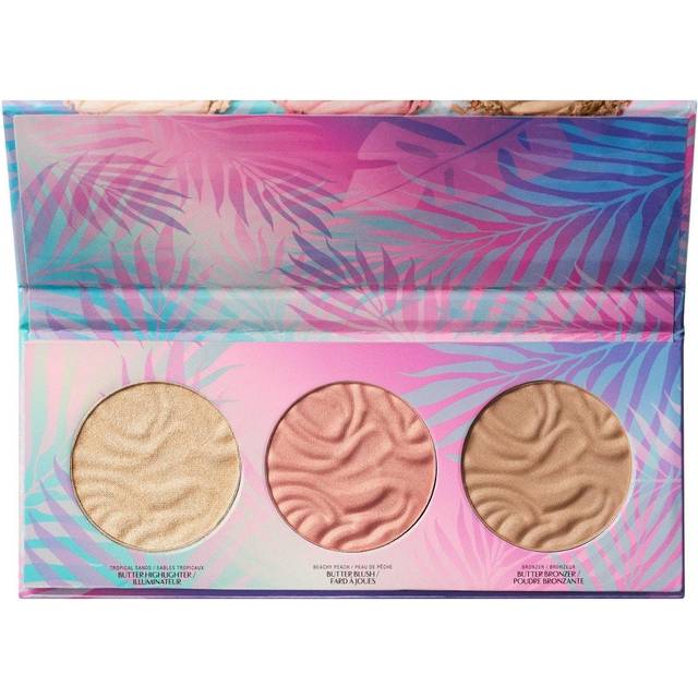 Physicians Formula Murumuru Butter Bronzer Face Powder Makeup Set  Includes Nourishing Butter Bronzer  Highlighter  Blush  Dermatologist Tested  Vegan