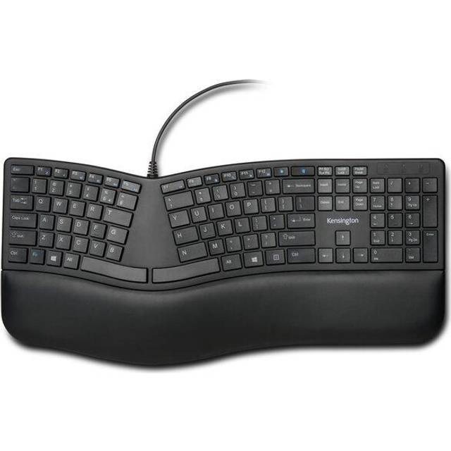 Kensington Pro Fit Ergo trådbundet tangentbord