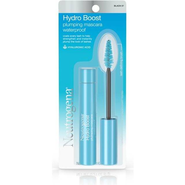 Neutrogena, Hydro Boost Plumping Mascara, Waterproof, Black 07, 6g (0.21oz)