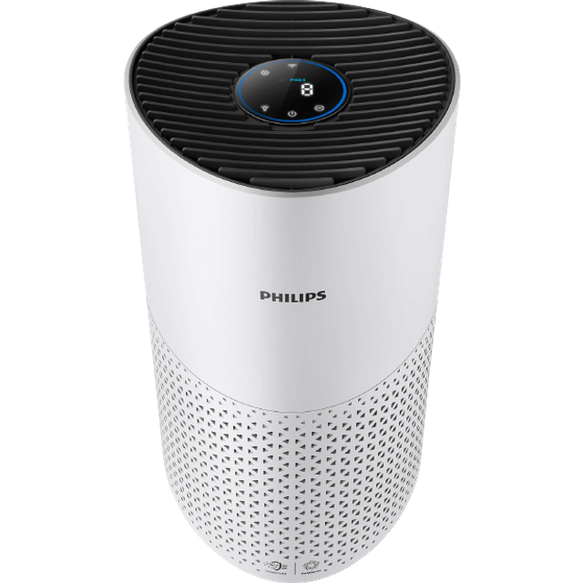 Philips Series 1000i AC1715 - Luftrenare - golvstående - vit / svart