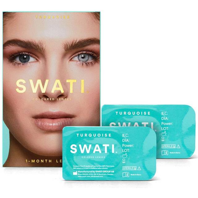 SWATI - Coloured Contact Lenses 1 Month - Turquoise