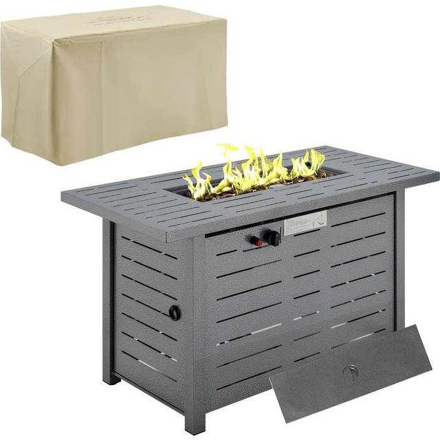 Modern Gas Fire Pit Table | Wowcher