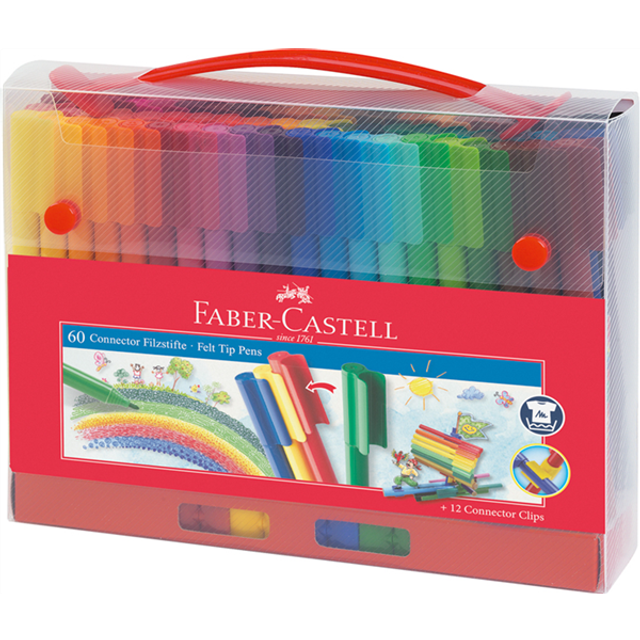 Faber-Castell Connector Pen Gift Set of 60