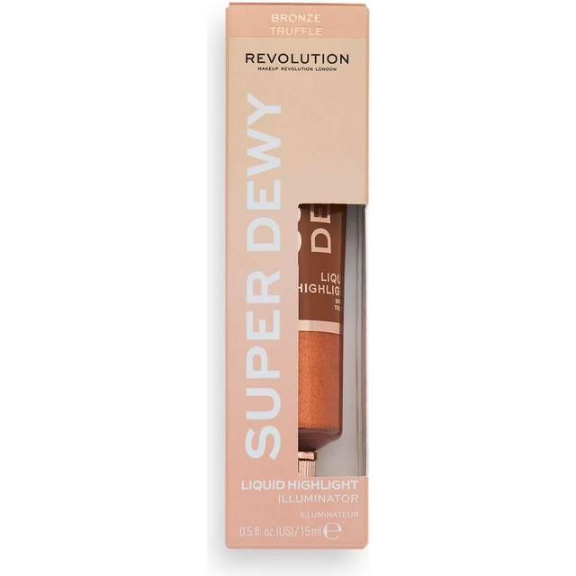 Revolution Beauty Superdewy Liquid Highlighter 15ml (Various Shades) Bronze Truffle