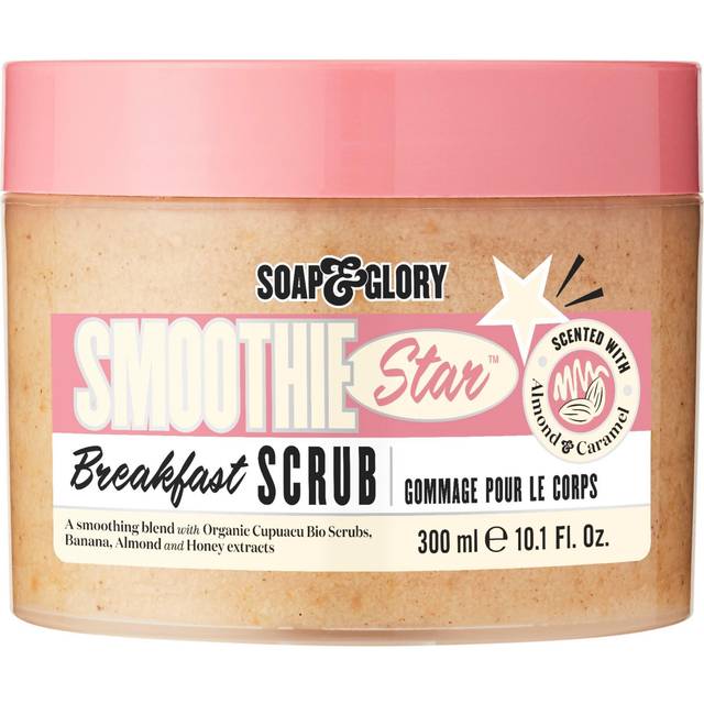 Soap & Glory Smoothie Star The Breakfast Scrub Oat, Sugar Shea Body Scrub 300ml