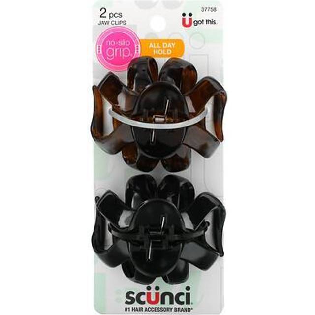 Scunci, No Slip Grip, Jaw Clips, Octopus Claw, 2 Pieces