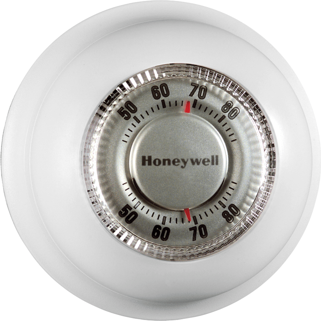 Honeywell Home CT87K1004 The Round Heat Only Manual Thermostat