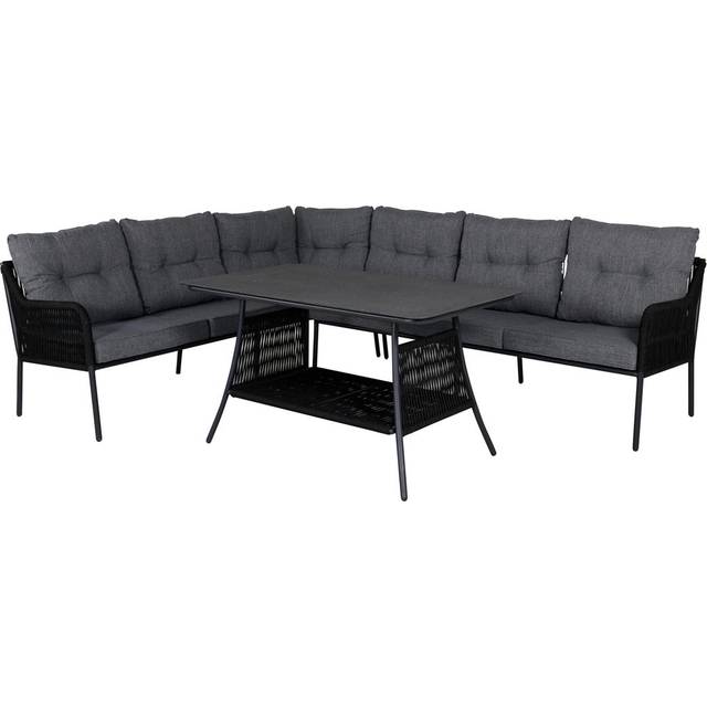 Venture D. loungesæt Berlin hjørnesofa og bord 1005-195 inkl. hynder