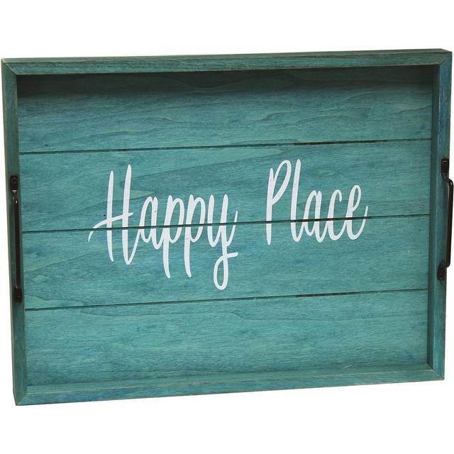 Elegant Designs Hg2000RgO Decorative Wood Serving Tray wHandles  1550 x 12  Our Nest