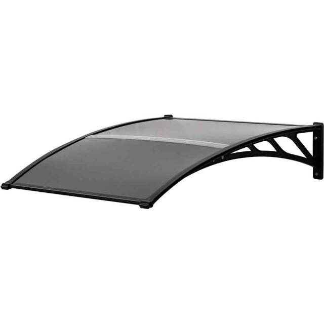 Outsunny Door Canopy Awning Outdoor Window Rain Shelter for Door 100 x 75cm | TJ Hughes