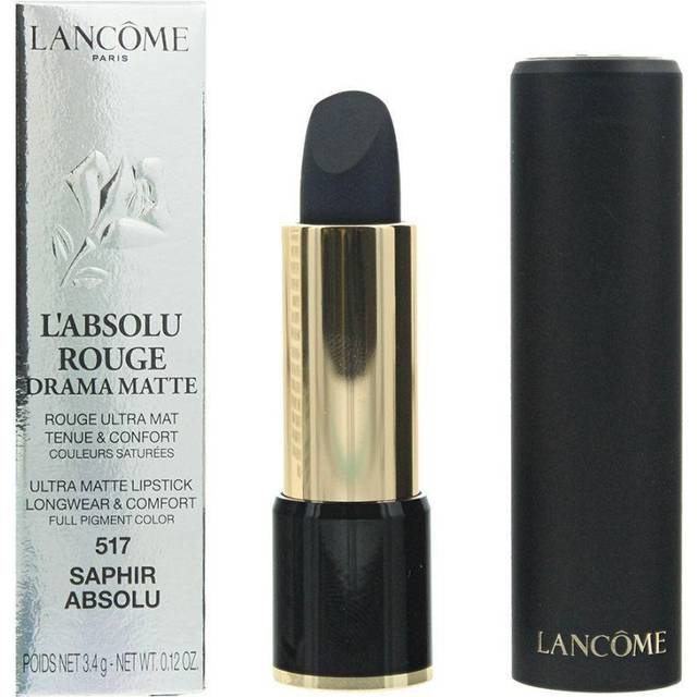 Lancôme L'absolu Rouge #517 Saphir Abolsu Drama Matte Lipstick 3.4g