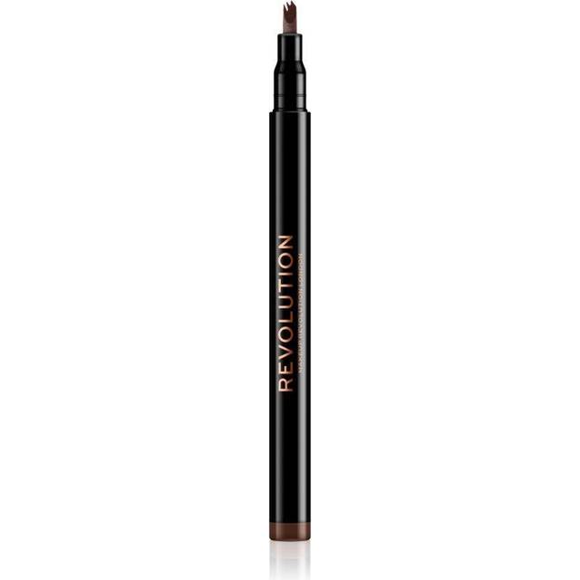 Revolution Beauty Makeup Micro Brow Pen Medium Brown 1 ml