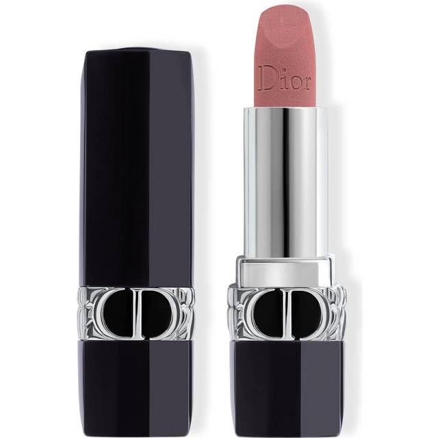 Dior Rouge Couture Color Refillable Lipstick, 100 Nude Look Velvet