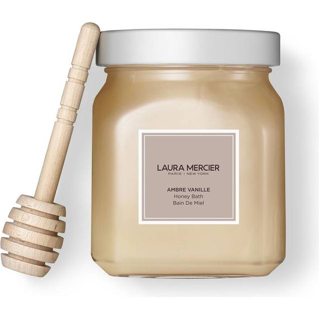 Laura mercier body & bath ambre vanille honey bath + honey dipper 340ml