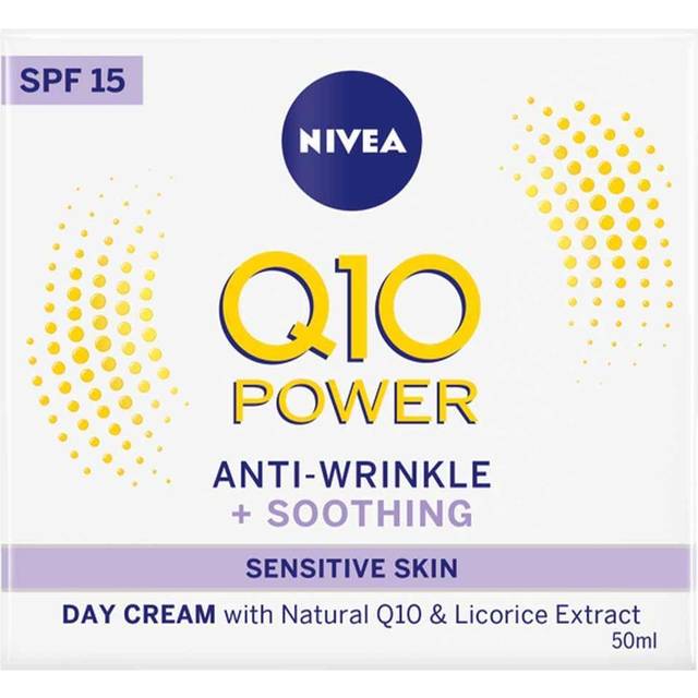 Nivea Q10 Anti Wrinkle Sensitive Firming Day Cream Spf15 50ml
