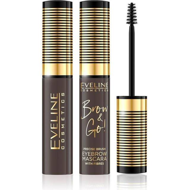 Eveline Cosmetics Brow & Go Eyebrow Mascara 02 Dark 6 ml