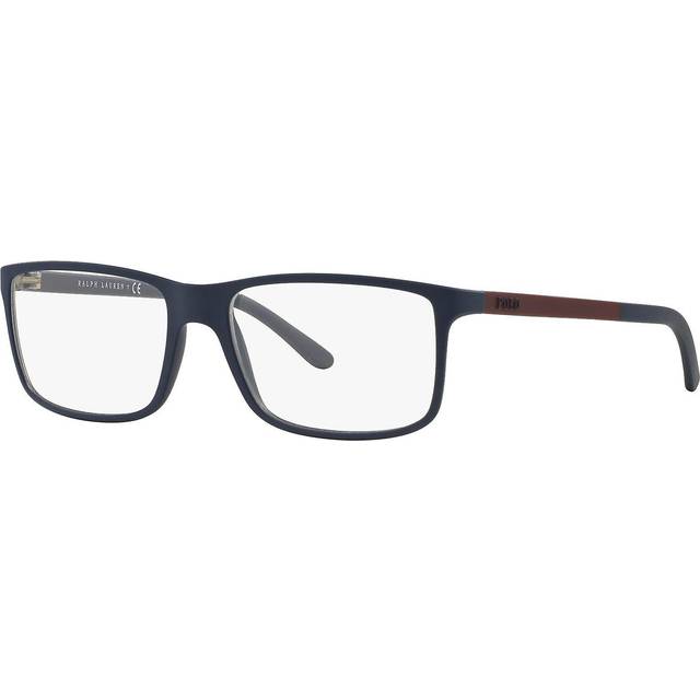 Polo Ralph Lauren Man PH2126 5534 Optiska bågar Injicerad Svart Transparent Fyrkantig Normal