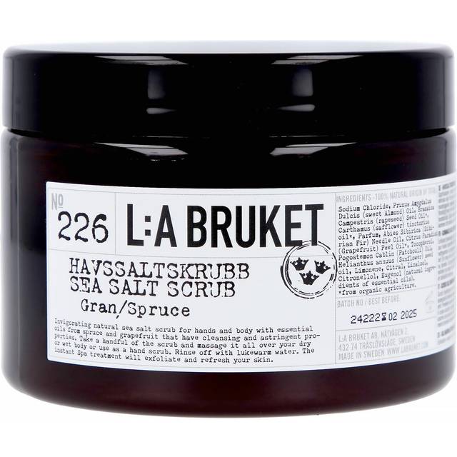 L:A Bruket 226 Sea Salt Body Scrub 420g