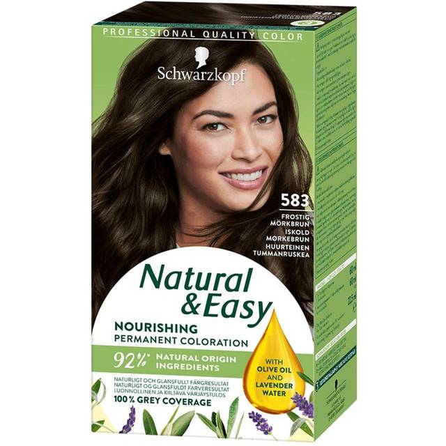 Schwarzkopf Natural & Easy Hårfärg 583 Frostig brun