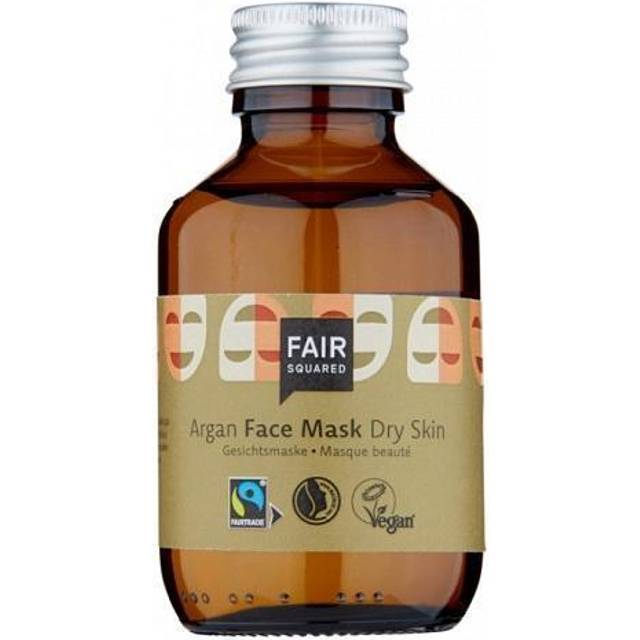 Fair Squared Argan Ansigtsmaske til tør hud- Zero waste 100ml