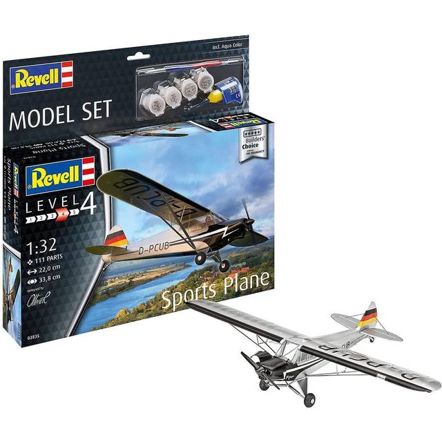 Revell Model Set Sports Plane Builders Choice Kit 1:32 Scale