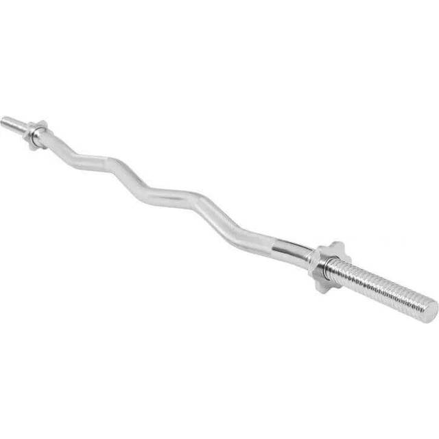 Gorilla Sports Curl Bar 120cm star Lock 30mm