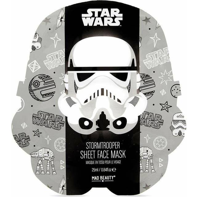 Mad Beauty Star Wars Storm Trooper Fuktgivande arkmask för ansiktet Med extrakt av grönt te 25 ml