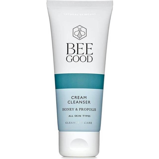 Honey and Propolis Cream Cleanser - Removes Makeup and Exfoliates - Award-Winning - For All Skin Types - Natural and Cruelty-Free - Made in UK by