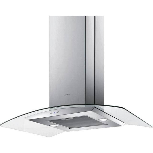 Elica REEF-A-ISLAND 90cm Island Cooker Hood - Stainless Steel - For Ducted Ventilation