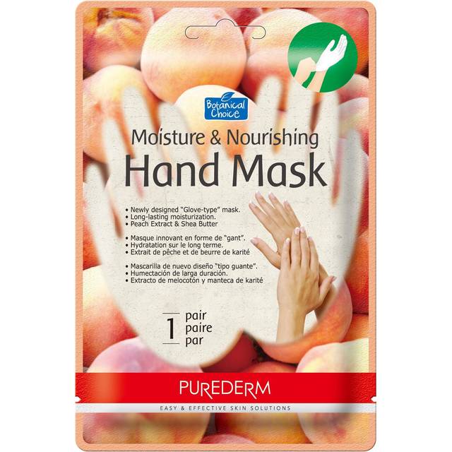 Purederm Moisture & Nourishing Hand Mask Peach