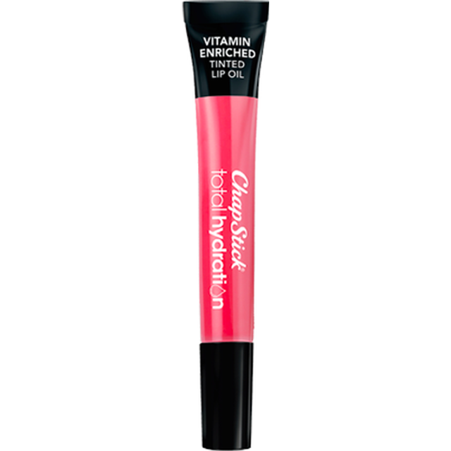 ChapStick Total Hydration Vitamin Enriched Subtle Pink Tinted Lip Oil Tube  Lip Care  024 Oz