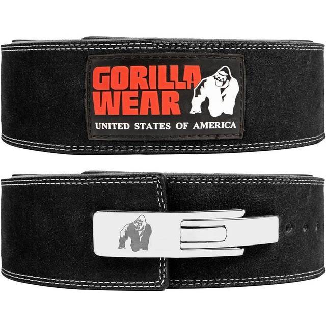 4 Inch Powerlifting Lever Belt, black, xxlarge/xxxlarge