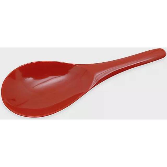 "Gourmac Red Melamine Rice Spoon 8.5"""""