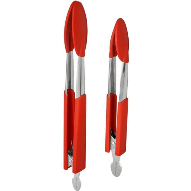 Lil' Huggers 9" & 12" Tongs Set - Marine Blue