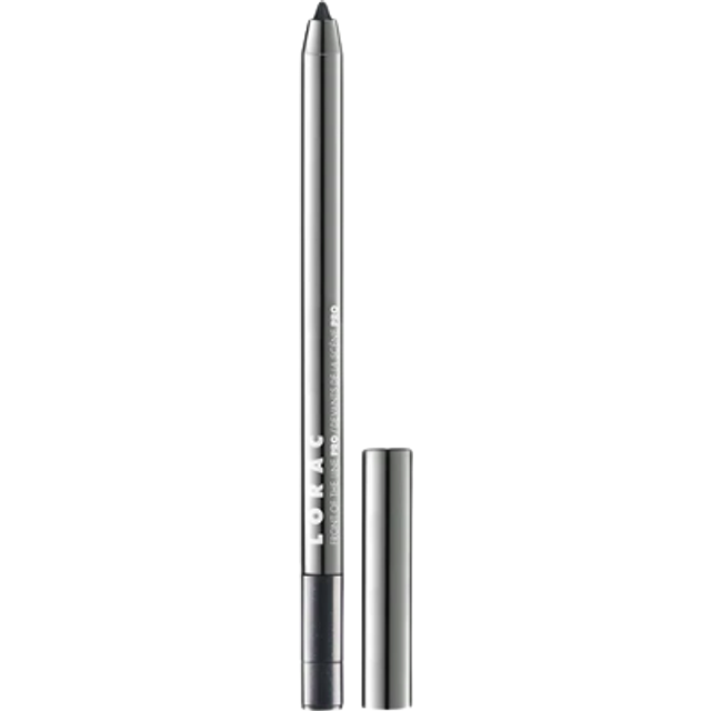LORAC Front Line PRO Waterproof Eyeliner Pencil Charcoal | Long Lasting| Makeup Pencil Sharpener | High-Precision