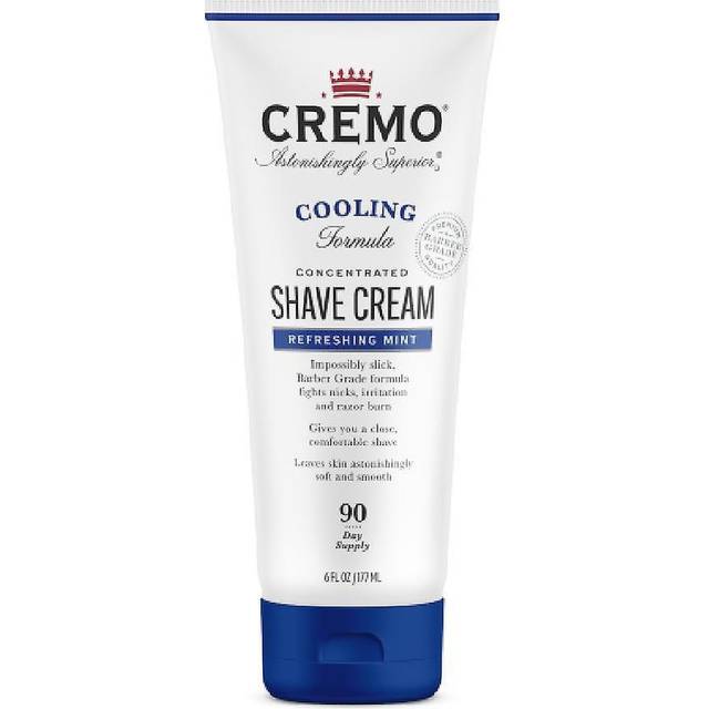 Cremo Astonishingly Superior Shave Cream, Refreshing Mint 6fl oz