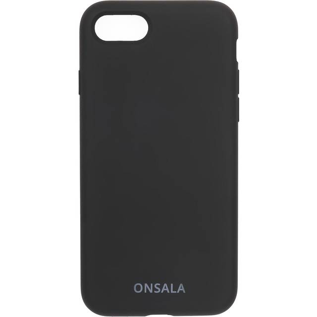Onsala iPhone 8/7/6/SE Gen. 2/3 silikonfodral (svart)