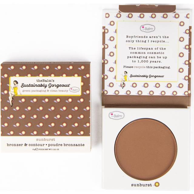 TheBalm Sustainably Gorgeous Botanical Bronzer And Contour Sunburst